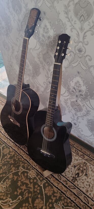 гитара акустическая цена бишкек: Акустические гитары, черный цвет, полноразмерные дредноуты (одна — с — 6