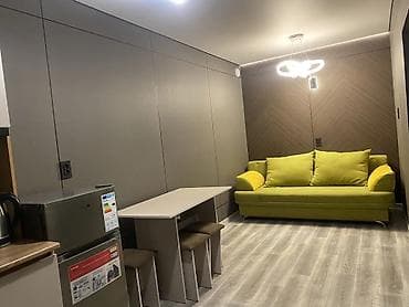 долгосрочный квартира токмок: 1 комната, Агентство недвижимости, Без подселения, С мебелью полностью — 8