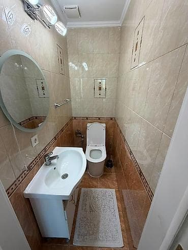 район ак кеме: 4 комнаты, 85 м², Элитка, 2 этаж, Евроремонт — 8