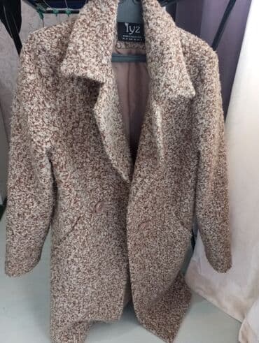 Мужская одежда: Пальто, Классика, Зима, Тедди, По колено, Карманы накладные, M — 1