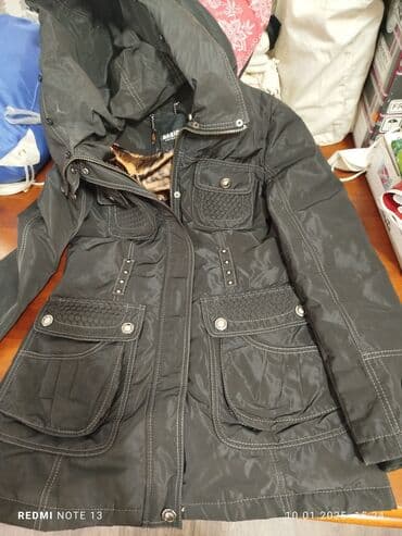 купить качественную мужскую зимнюю куртку: Пуховик, Короткая модель, Стеганый, С поясом, С мехом, 2XL — 3