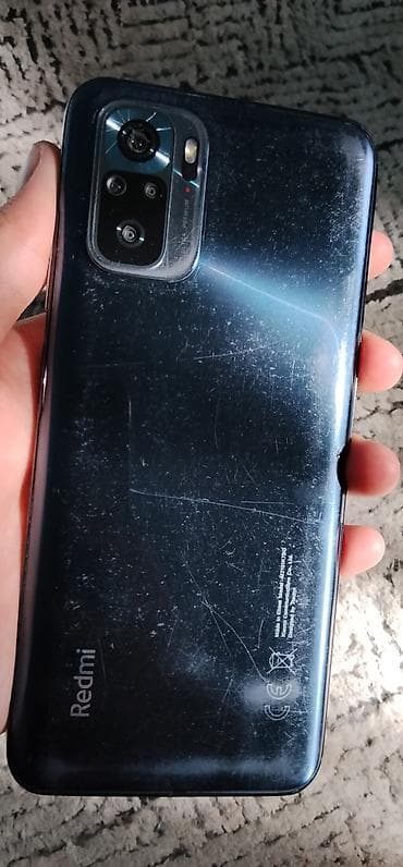 redmi note 9 s: Redmi, Redmi Note 10S, Б/у, 64 ГБ, цвет - Черный, 2 SIM — 1