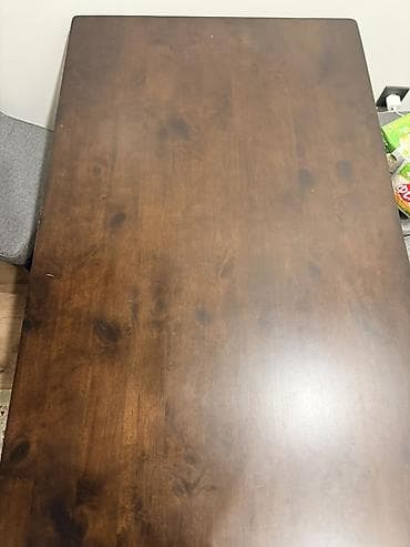 ножки деревянные: Кухонный стол, Прямоугольный, Нераскладной — 4