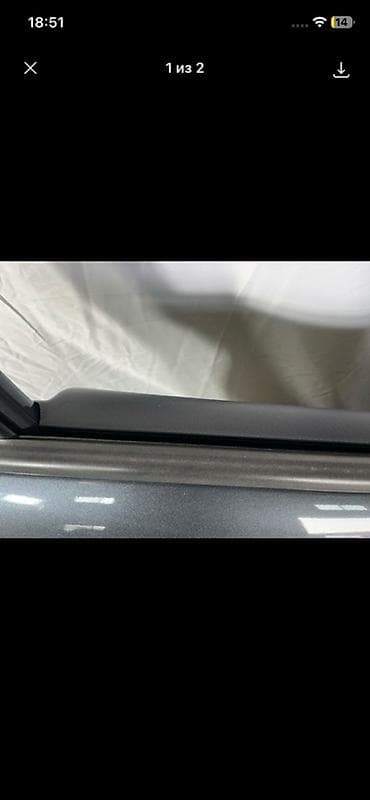 14: Стекло двери переднее левое для Hyundai Kona OS (первое поколение) — 1