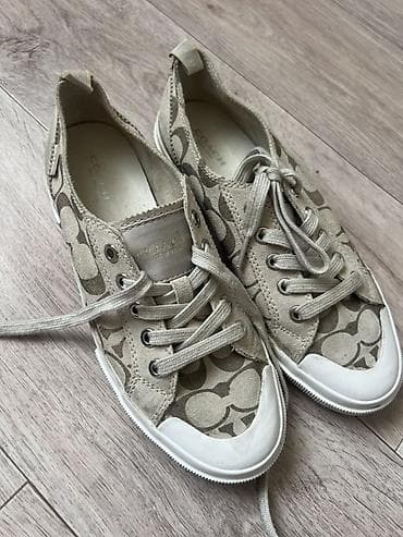 nike react: Кеды Coach Signature Canvas - Оригинальные кеды Coach с фирменным — 1