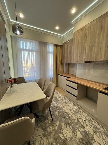 Батирлер: 2 бөлмө, 55 м², Элитка, 10 кабат, Евроремонт — 4