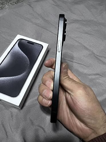 iphone xs pro: IPhone 15 Pro Max, 256 ГБ, Black Titanium, Коробка, 87 % — 7