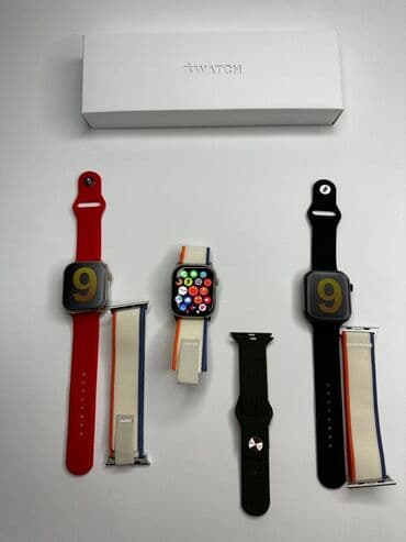 часы электронные наручные: ⌚️ Apple Watch 8,9 1:1 Цвета: ⚡️Без брака Характеристики: - Меню — 6