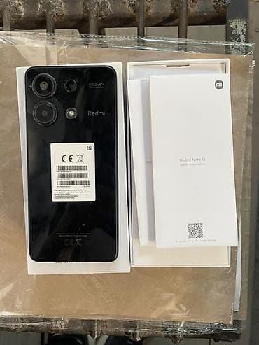Redmi, Redmi Note 13, Б/у, 256 ГБ, цвет - Черный, 2 SIM