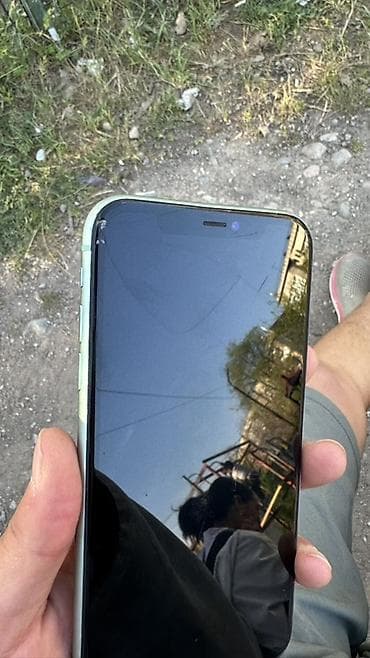 apple mac: IPhone 11, Б/у, 64 ГБ, Зеленый, Чехол, 69 % — 6