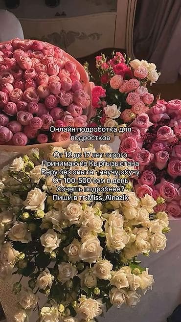 чолпон ата отель: Онлайн-подработка для подростков - Возраст: строго от 12 до 17 лет - — 1