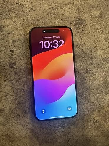 IPhone 15 Pro, 256 ГБ, Blue Titanium, Коробка