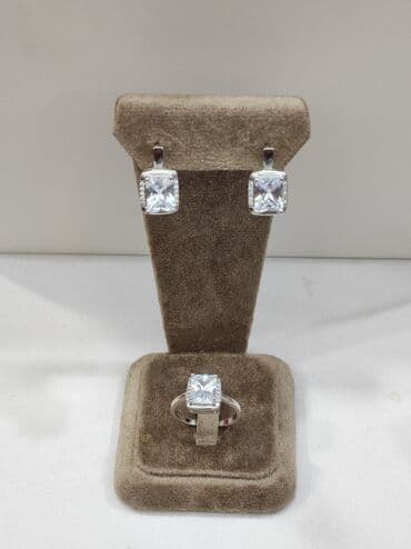 набор пандора: Серебряный Набор 925 пробы Дизайн под Италия Размеры имеются Цена — 8