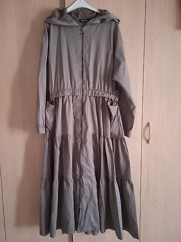 Плащ, С капюшоном, XL
