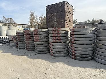 бетонные крышки: Железобетонные кольца и плиты перекрытия для колодцев Предназначение — 9