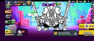 аккаунт фрее фаер: Игровой аккаунт Brawl Stars Характеристики: - Путь к славе: 30 131 — 5