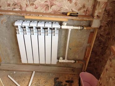 ремонт системы отопления: Установка батарей, Установка котлов, Теплый пол Гарантия, Демонтаж, Бесплатный выезд Больше 6 лет опыта — 7