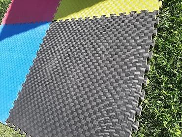 мягкий пол пазл 100х100: Напольные маты-пазлы из ЭВА (EVA), набор разноцветных плиток - Тип — 6