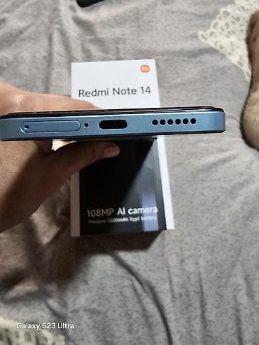 drone camera: Redmi, Redmi Note 14, Б/у, 128 ГБ, цвет - Голубой, 2 SIM — 7