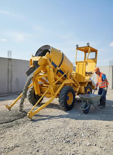 Бетономешалка, 1991 г.