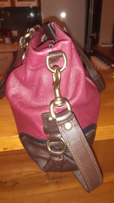 чемодан дорожный бу: Сумка натуральная кожа Коуч б/у Оригинал Состояние хорошее Брала — 2