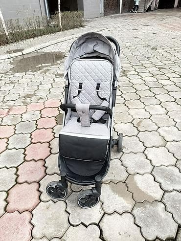 Прогулочная коляска Start Top, серый текстиль - Легкая складная