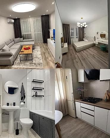 Недвижимость: 1 комната, 50 м², Вефа ТЦ Элитка, 4 этаж, Дизайнерский ремонт — 1