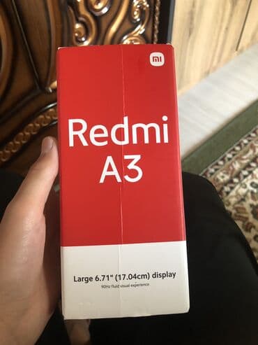ноутбук новый: Redmi, Redmi A3, Колдонулган, 128 ГБ, түсү - Жашыл, 2 SIM — 1