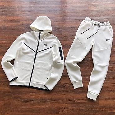 red centr: Костюм спортивный Nike Tech Fleece, цвет белый. 1жолу кийилген базарда — 1