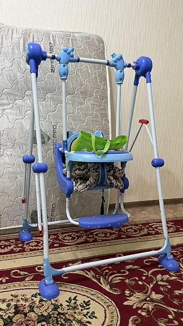 подвесной качеля: Детские качели, Подвесные Для дома, Металл — 1