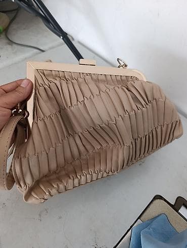hand bag: Классическая сумка, Prada, Материал: Искусственная кожа, Застежка на молнии, Женские — 5