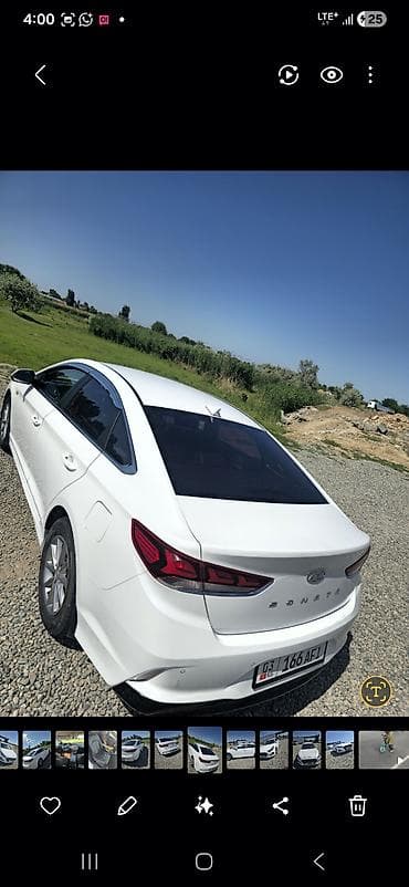 hundai: Hyundai Sonata: 2018 г., 2 л, Автомат, Бензин, Седан — 2