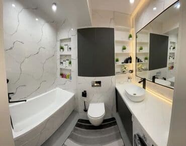 квартира аренда 2 комнатная арзон: 2 комнаты, 56 м², Элитка, 10 этаж, Евроремонт — 5