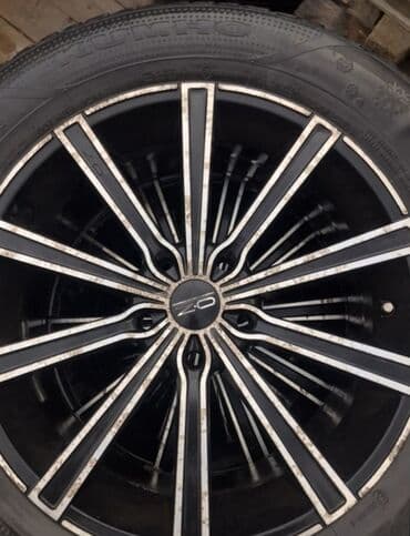 диски на е34: Дөңгөлөктөр монтажда R 18, Кыш, Колдонулган, Комплект, тешиктери - 5 — 3