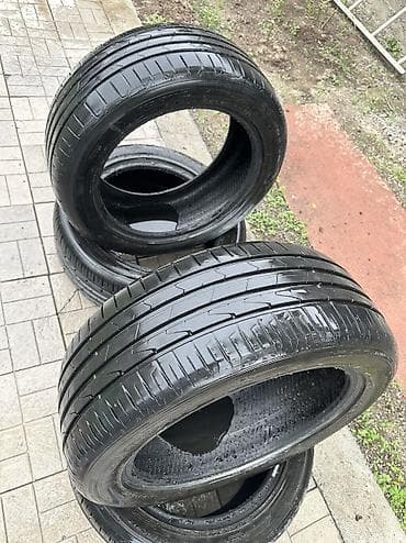 Шиналар жана дисктер: Шиналар 225 / 50 / R 17, Жай, Колдонулган, Комплект, Жеңил унаалар, Hankook — 1