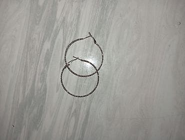 Свадебные платья: Набор женских серёг (2 пары). 1) Малые серьги-клипсы/застёжки-петли — 3