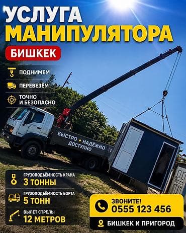 камири 55: Стрела 12 м, 3 т, Борт 5 кг — 1
