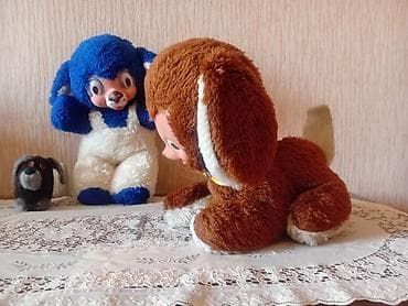 dc dc: Куклы СССР: кукла Анечка СССР рост 65 см,и Медведь СССР рост 65 см — 5