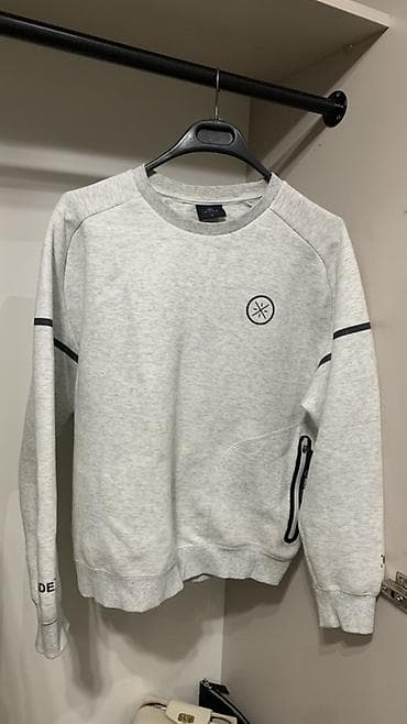 Толстовки: Мужская толстовка, S, Lining, Б/у, цвет - Серый, Самовывоз, Платная доставка — 2