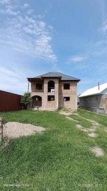 уч: Продаётся коробка двухэтажного кирпичного дома с мансардной крышей — 1