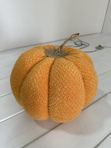 Сандыктар: Декоративные тыквы из трикотажа/ткани Большая 350, средняя 250 — 1