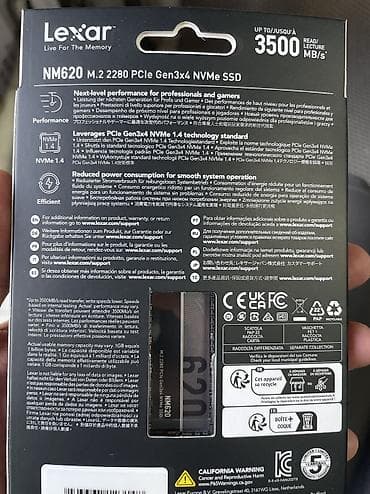 samsung 26: Накопитель для ПК, Новый, Lexar, SSD, 256 ГБ, 3.5", Для ПК — 3