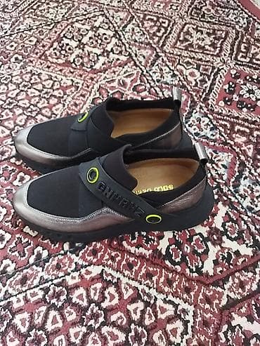 женские кроссовки с бантами: Женские слипоны/кроссовки без шнурков - Цвет: чёрный с металлическими — 1