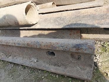 капуста фреско: Металлопрокат, б/у: трубы и рельсы Состав лота по фото: - Стальные — 2