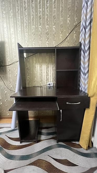 стол для офиса: Компьютерный стол, С полками — 2