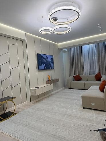40: 2 комнаты, 65 м², ул. Московская / Турусбекова Элитка, 11 этаж, Дизайнерский ремонт — 5
