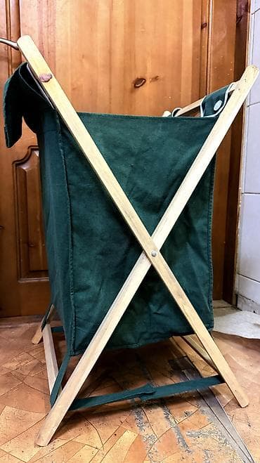 ящики для хранения вещей: Корзина для вещей, цвет - Синий, Б/у — 5