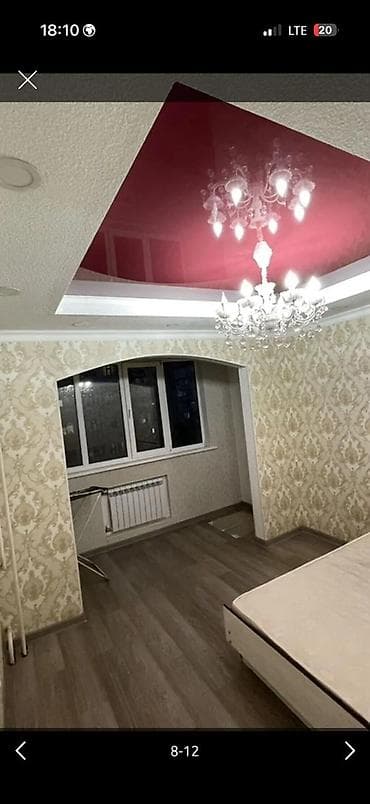 ош юго восток квартира: 2 комнаты, 67 м², 106 серия, 7 этаж, Евроремонт — 9