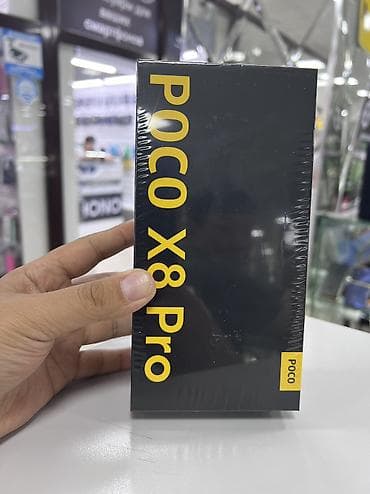 Poco X8 Pro, Жаңы, 512 ГБ, түсү - Кара, 2 SIM