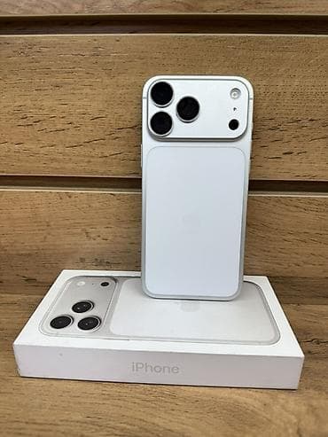 IPhone 17 Pro Max, Б/у, 256 ГБ, Белый, Кабель, Коробка, В рассрочку, 100 % at lalafo.kg IPhone 17 Pro Max, Б/у, 256 ГБ, Белый, Кабель, Коробка, В рассрочку, 100 %